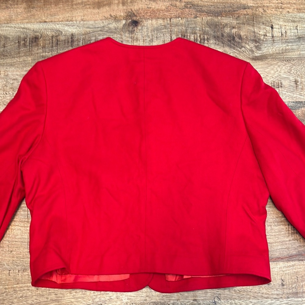 Pendleton Scarlet Button-Up Sweater - image 6